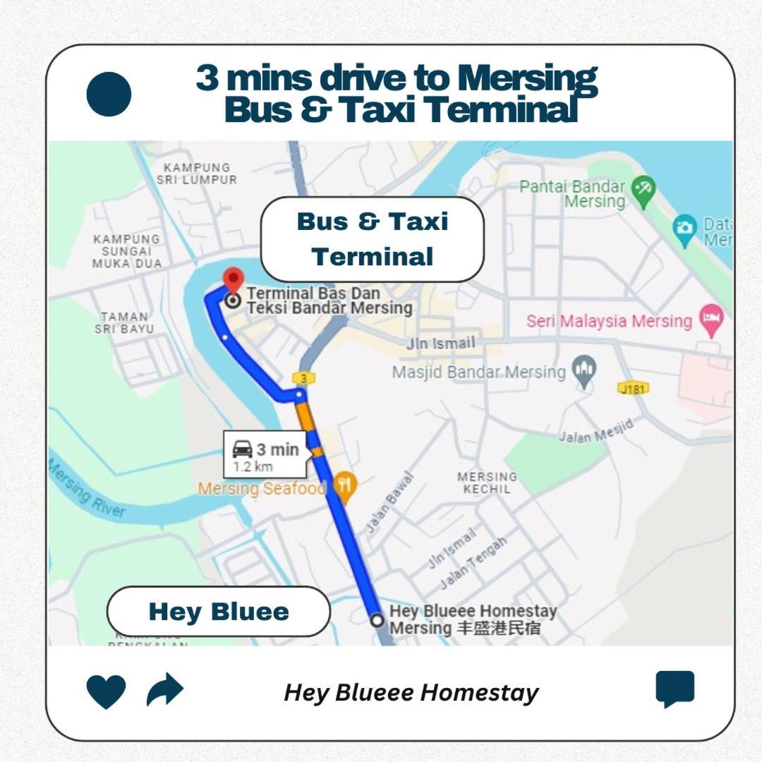 Hey Blueee ~ 5Mins Jetty/Netflix/Games/Youtube Mersing Kültér fotó